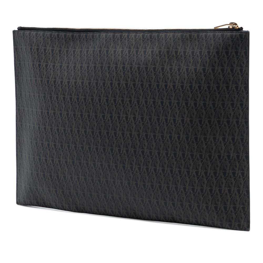 Pre-Loved Saint Laurent Toile Classic Monogram Document Holder - Picture 2 of 7